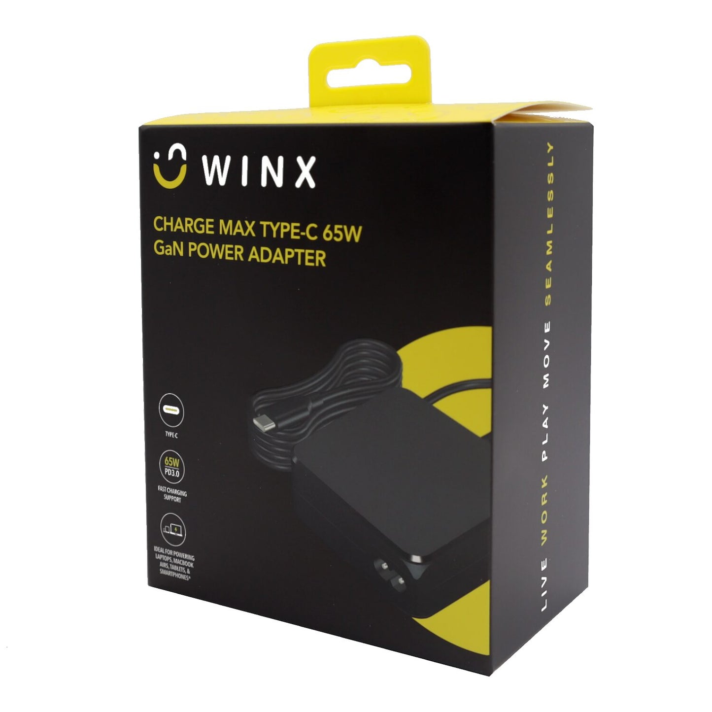 WINX Max Type-C 65W GaN Notebook Charger