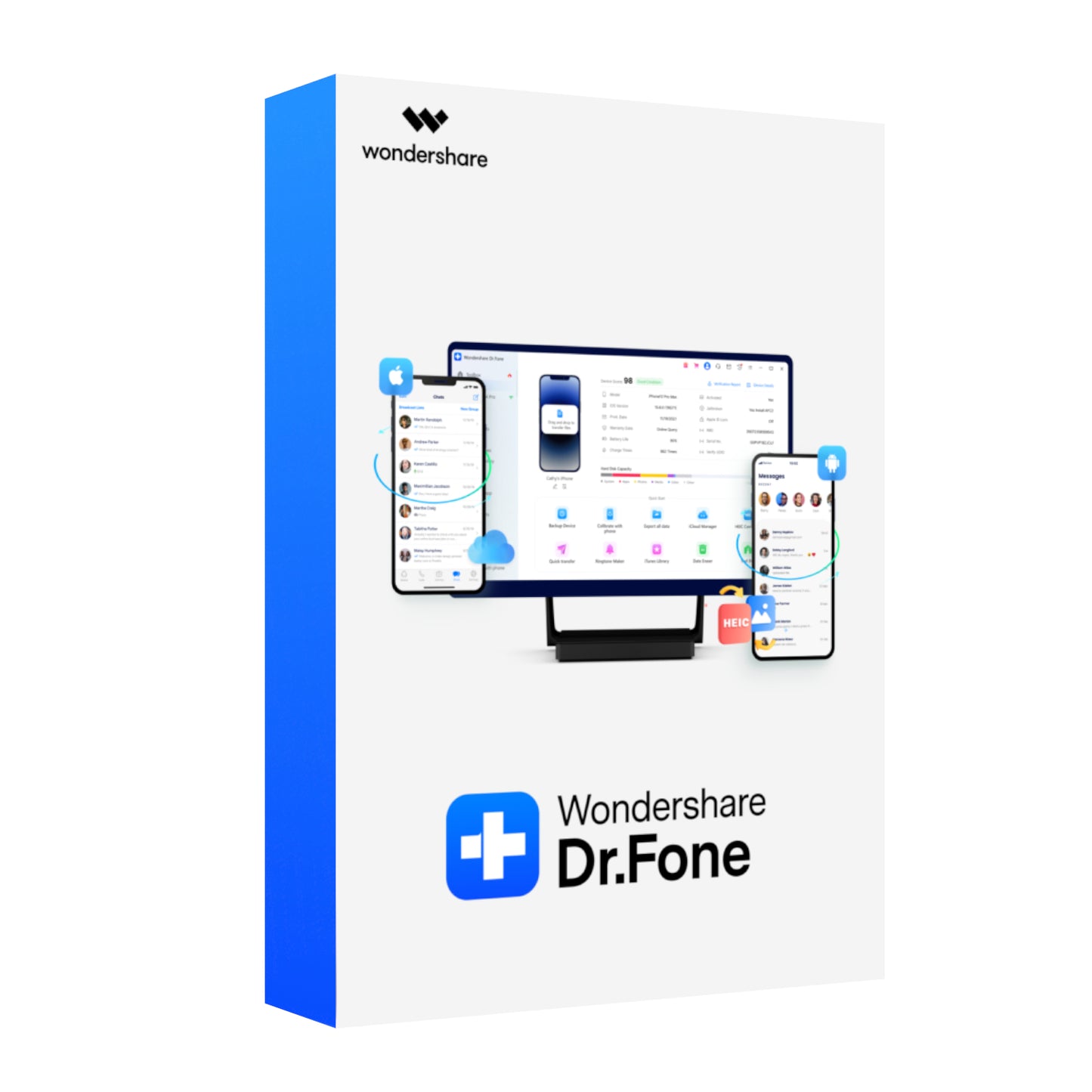 Wondershare Dr.Fone - Full Toolkit for Mac Annual Plan, for Unlimited devices and 1 Mac