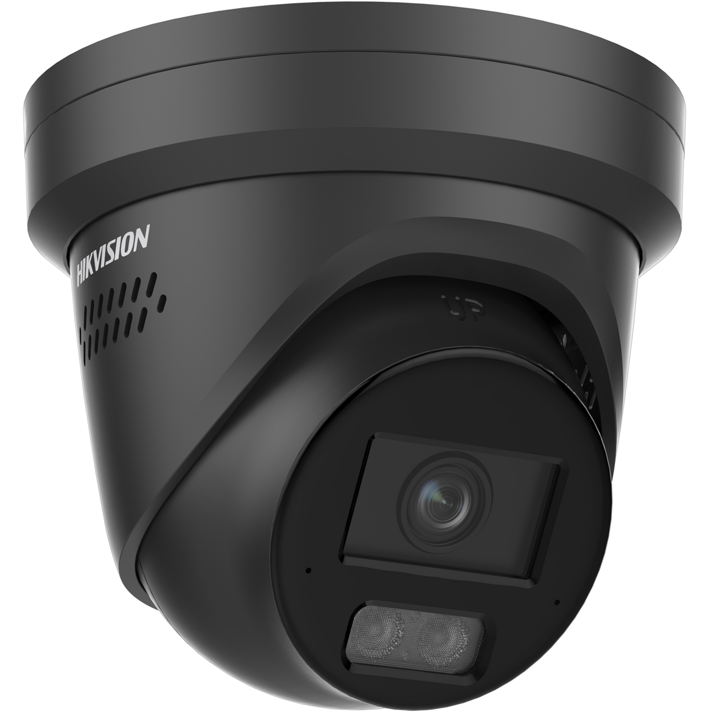 Hikvision ColorVu 8MP turret, 2.8mm lens, 30m hybrid-light, 130dB WDR, array microphone, strobe-light & siren, 12VDC/POE