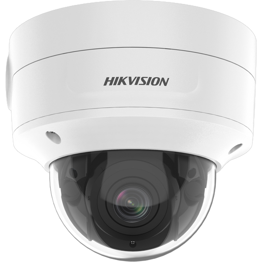Hikvision AcuSense 2MP dome 2.8-12mm lens 40m IR 120dB WDR 12VDC/POE