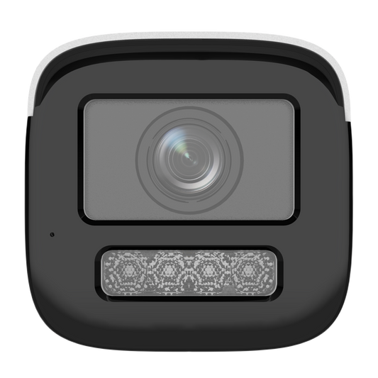 Hikvision Turbo HD 5MP bullet, 2.7-13.5mm lens, 60m hybrid-light, strobe-light & siren, two-way audio, 12VDC