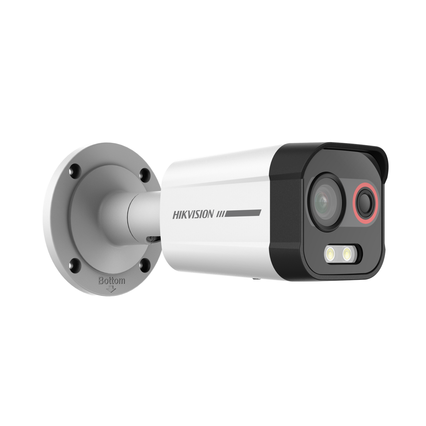 Hikvision Heatpro-Lite fire detection Bi-spectrum bullet 2mm thermal lens 6mm optical lens fire detection VCA 12VDC/POE