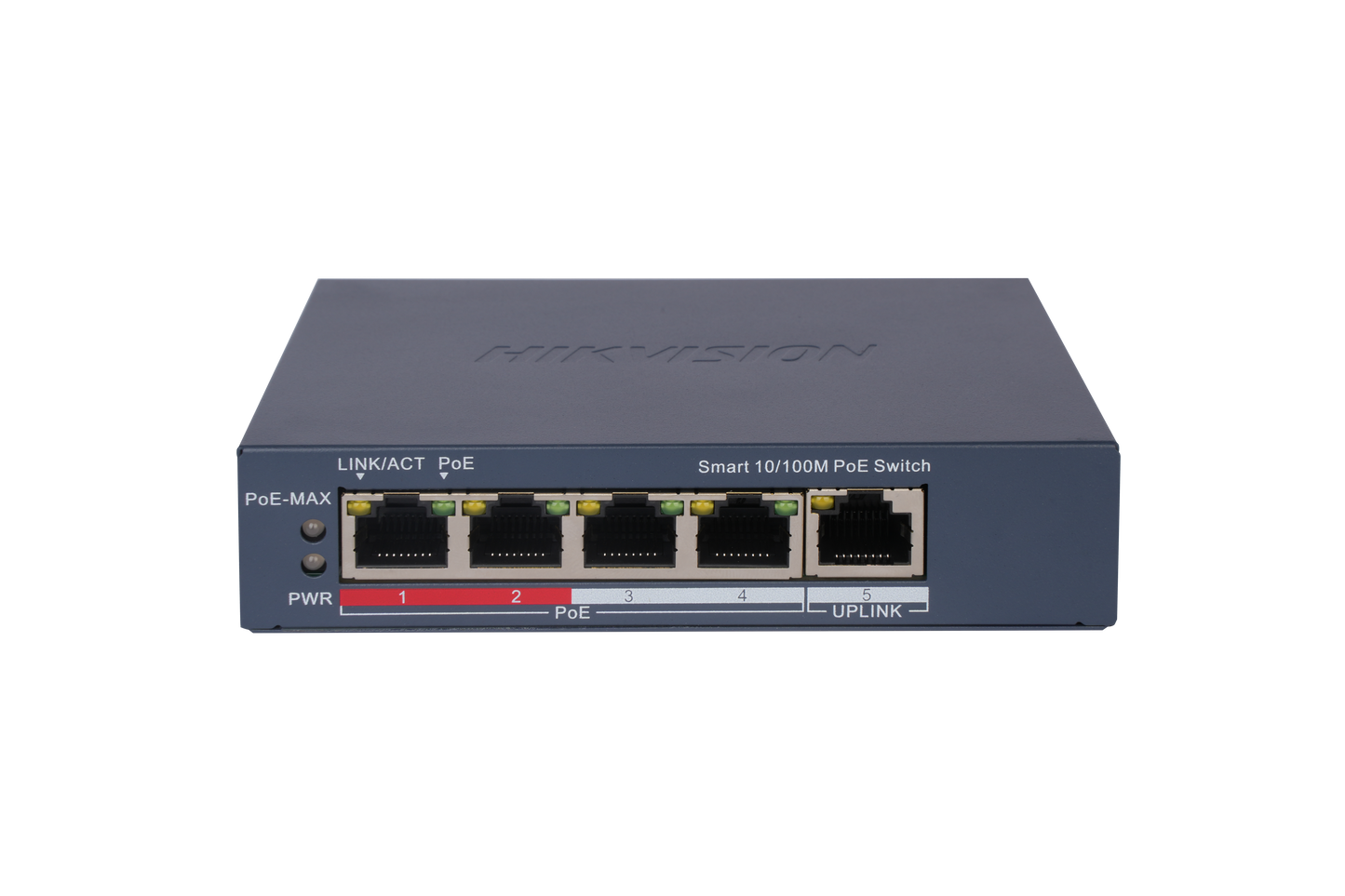 Hikvision DS-3E1105P-EI - 4 Port Smart PoE Switch 60W