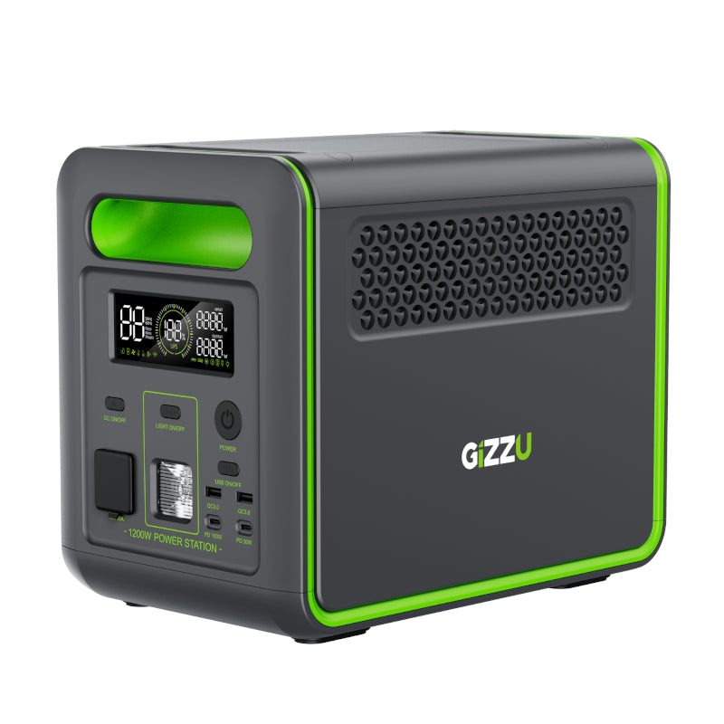 Gizzu HERO MAX 1024WH/1000W UPS Power Station With App