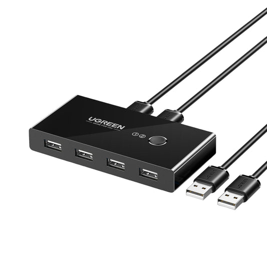 UGREEN 2 In 4 Out USB 2.0 Sharing Switch Box