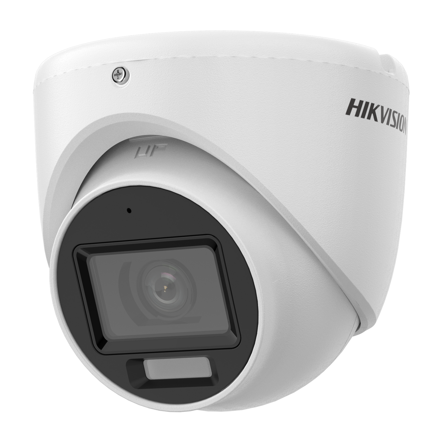 Hikvision Turbo HD 2MP hybrid light metal turret 2.8mm lens 20m IR/20m white light microphone 12VDC