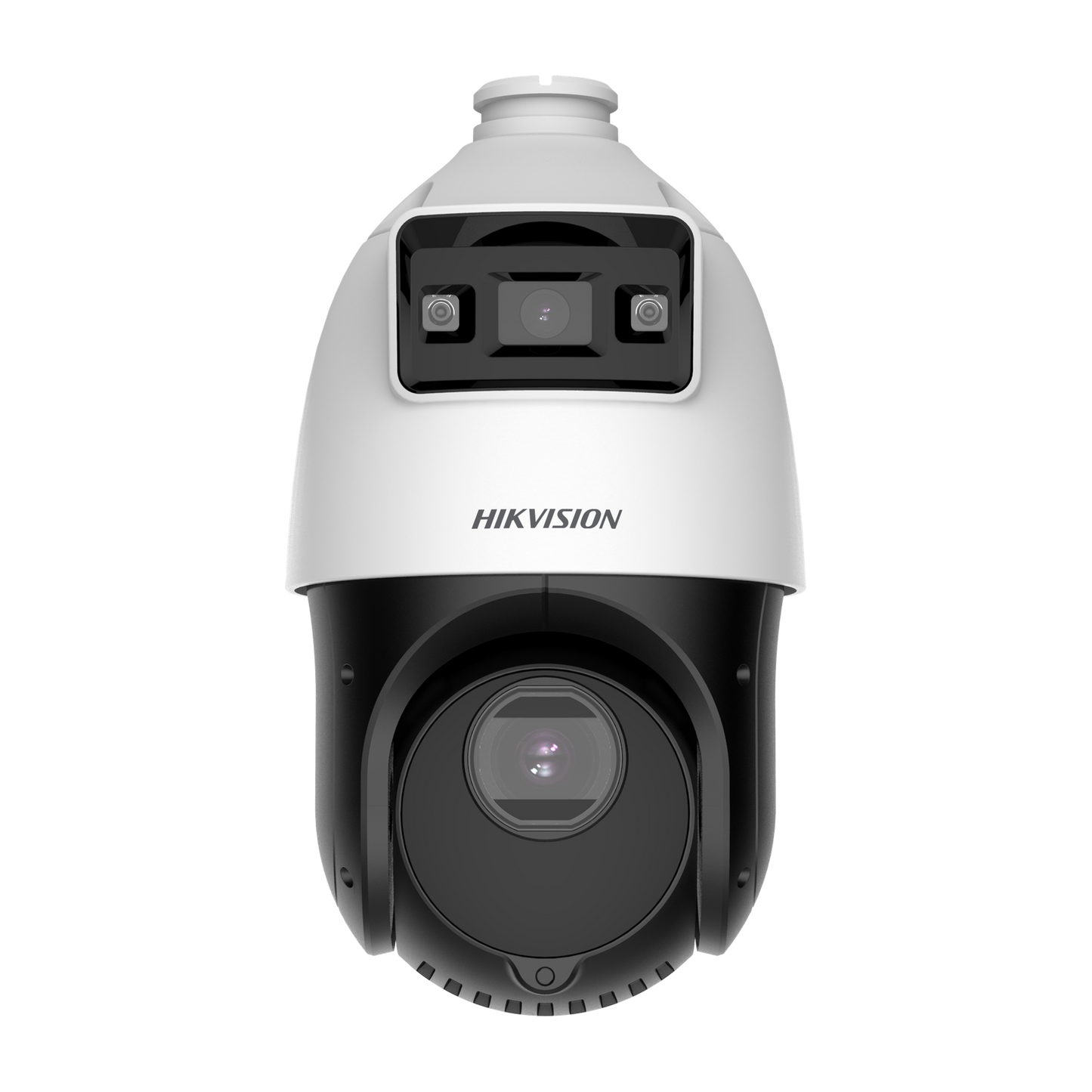 Hikvision TandemVu 4MP PTZ 25x optical zoom 100m IR 120dB WDR 4MP ColorVu bullet channel with 30m illumination 12VDC/POE+