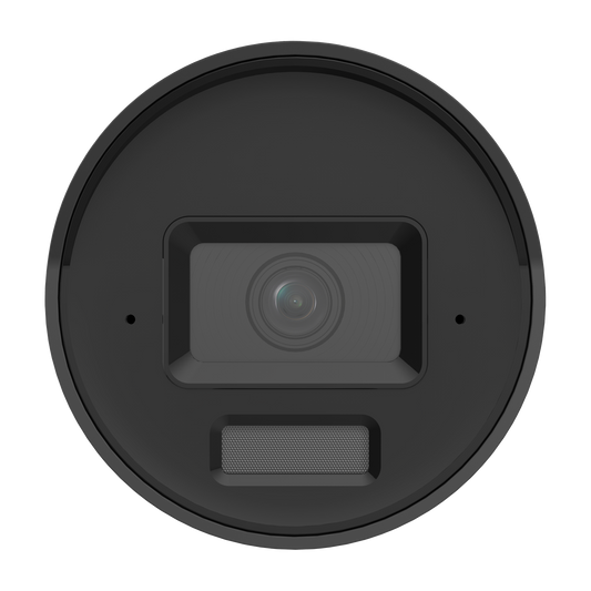Hikvision AcuSense 4MP bullet 2.8mm lens 40m IR 120dB WDR dual-microphone built-in strobe-light & siren 12VDC/POE