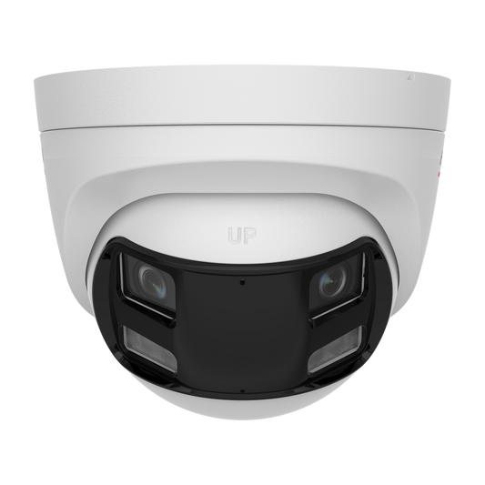 Hikvision ColorVu 3K panoramic dome, 40m hybrid-light, microphone, 12VDC
