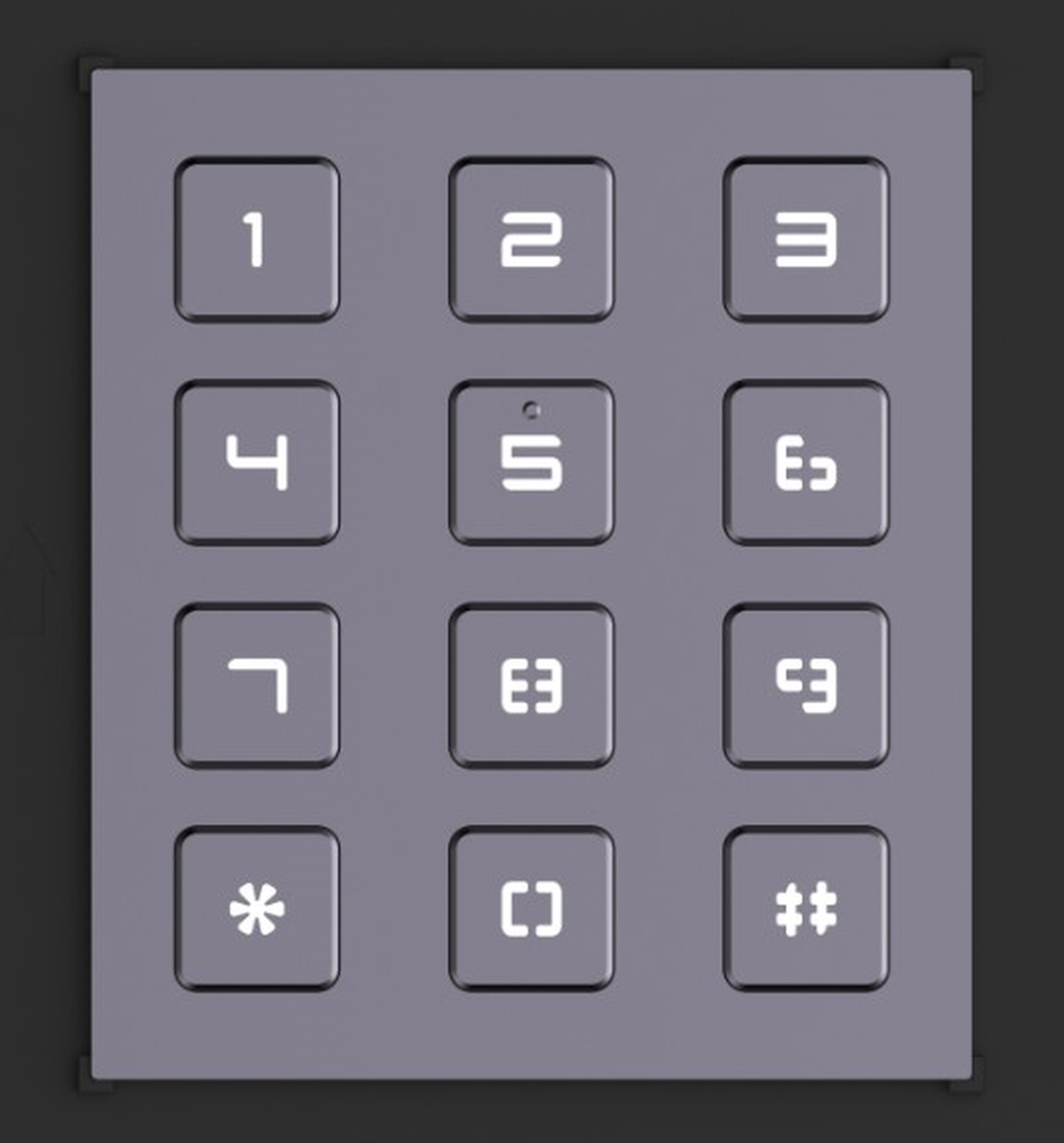 Hikvision DS-KD8003 keypad module for PIN code access
