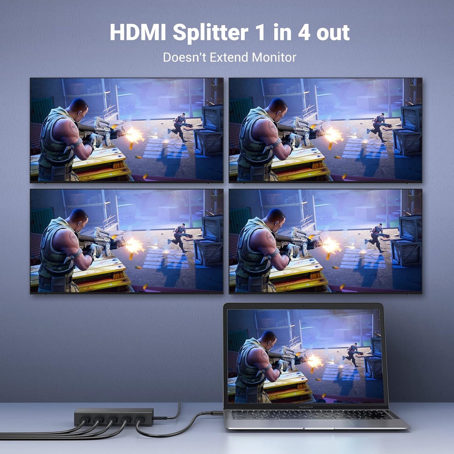 UGREEN HDMI 2.0 1 in 4 Out Splitter