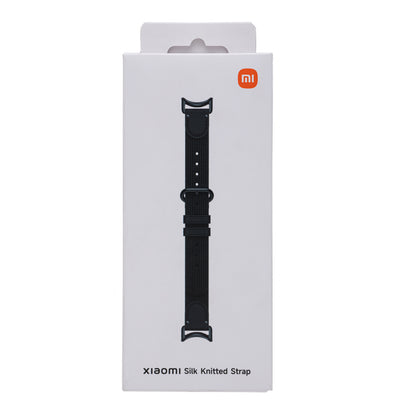 Xiaomi Smart Band 10 Silk Knitted Strap - Ebony Black