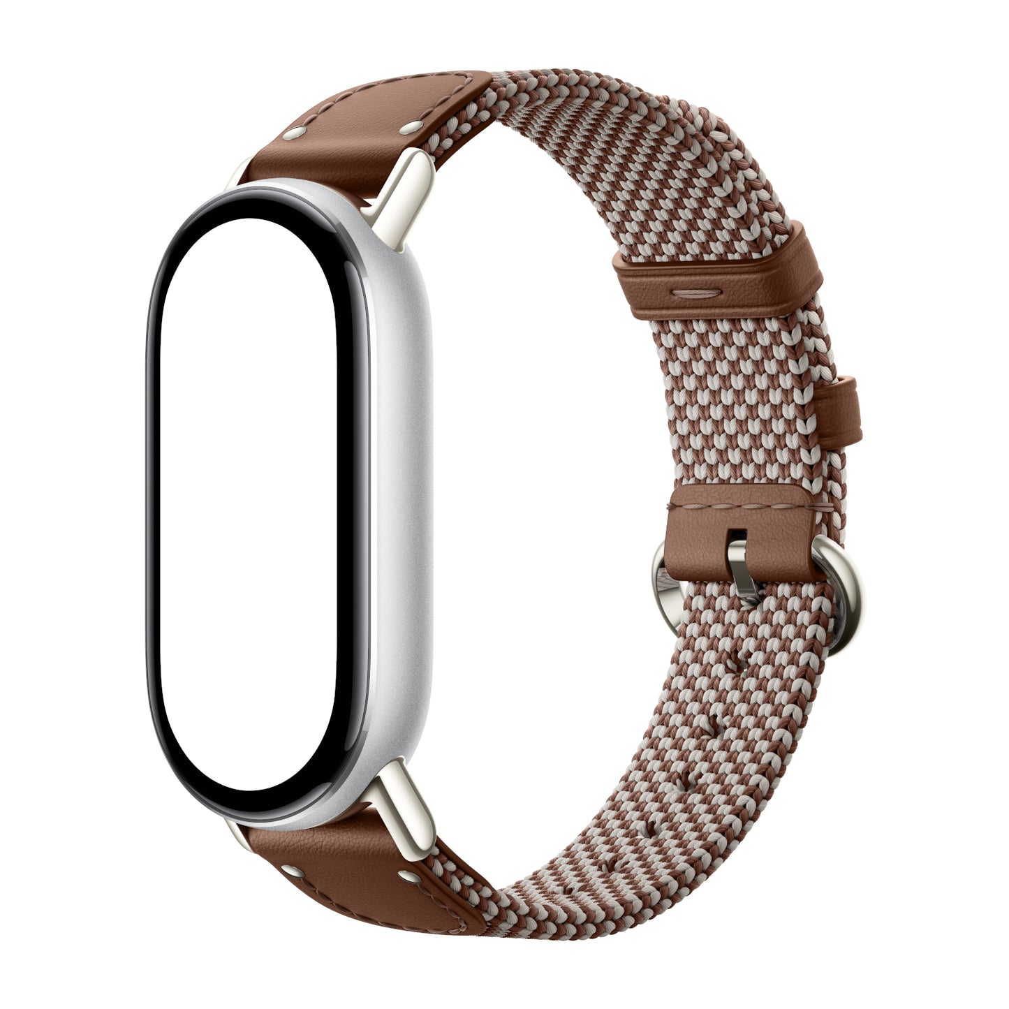 Xiaomi Smart Band 10 Silk Knitted Strap - Feather Brown