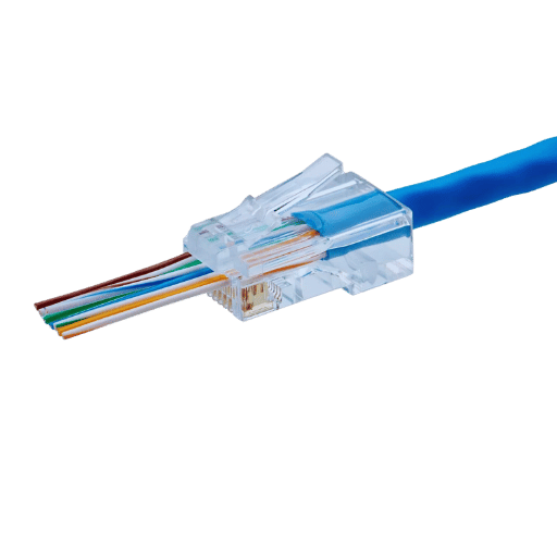 CX Cat6 Pass-through RJ45 connector