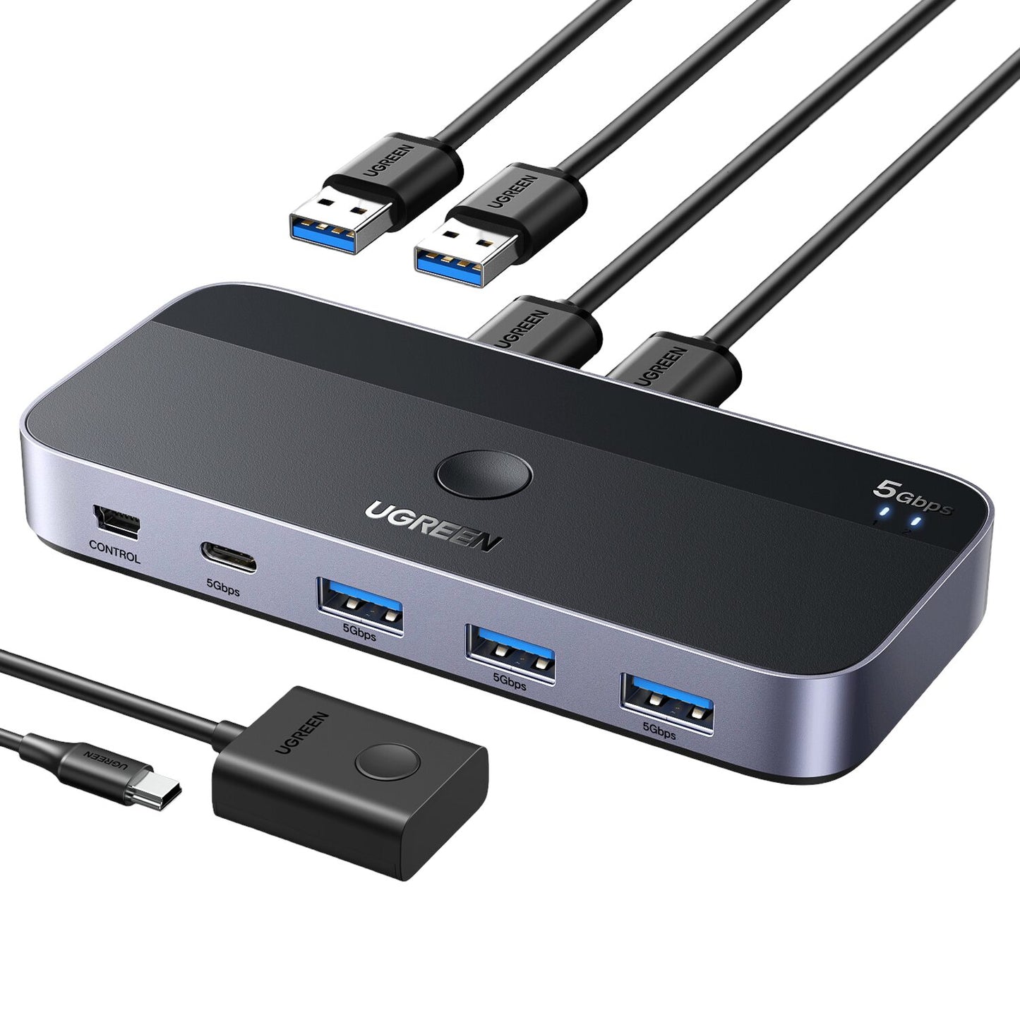 UGREEN USB 3.0 Sharing Switch 2 In 4 Out