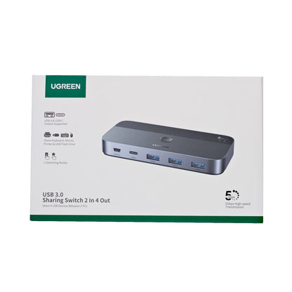 UGREEN USB 3.0 Sharing Switch 2 In 4 Out