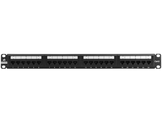 24 Port CAT 6 Patch Panel
