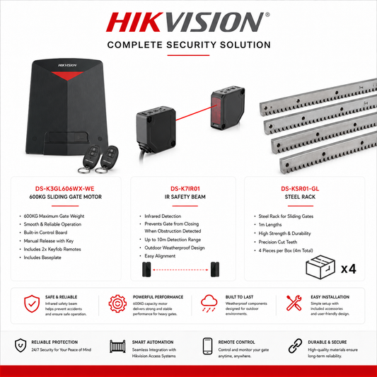 Hikvision Gate Motor Bundle