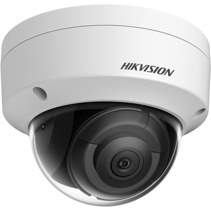 Hikvision Eco 2MP dome, 2.8mm lens, 30m hybrid-light, MD 2.0 with firmware update, microphone, 12VDC/POE