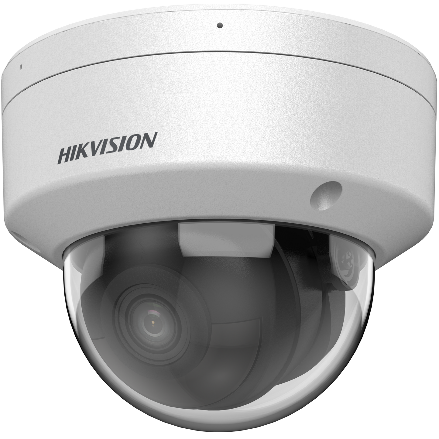Hikvision AcuSense 4MP dome 30m IR 120dB WDR F1.0 lens microphone 2 audio/ 1 alarm I/O  12VDC/POE