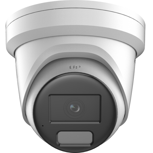 Hikvision ColorVu 4MP turret  2.8mm lens 40m hybrid-light 130dB WDR  12VDC/POE