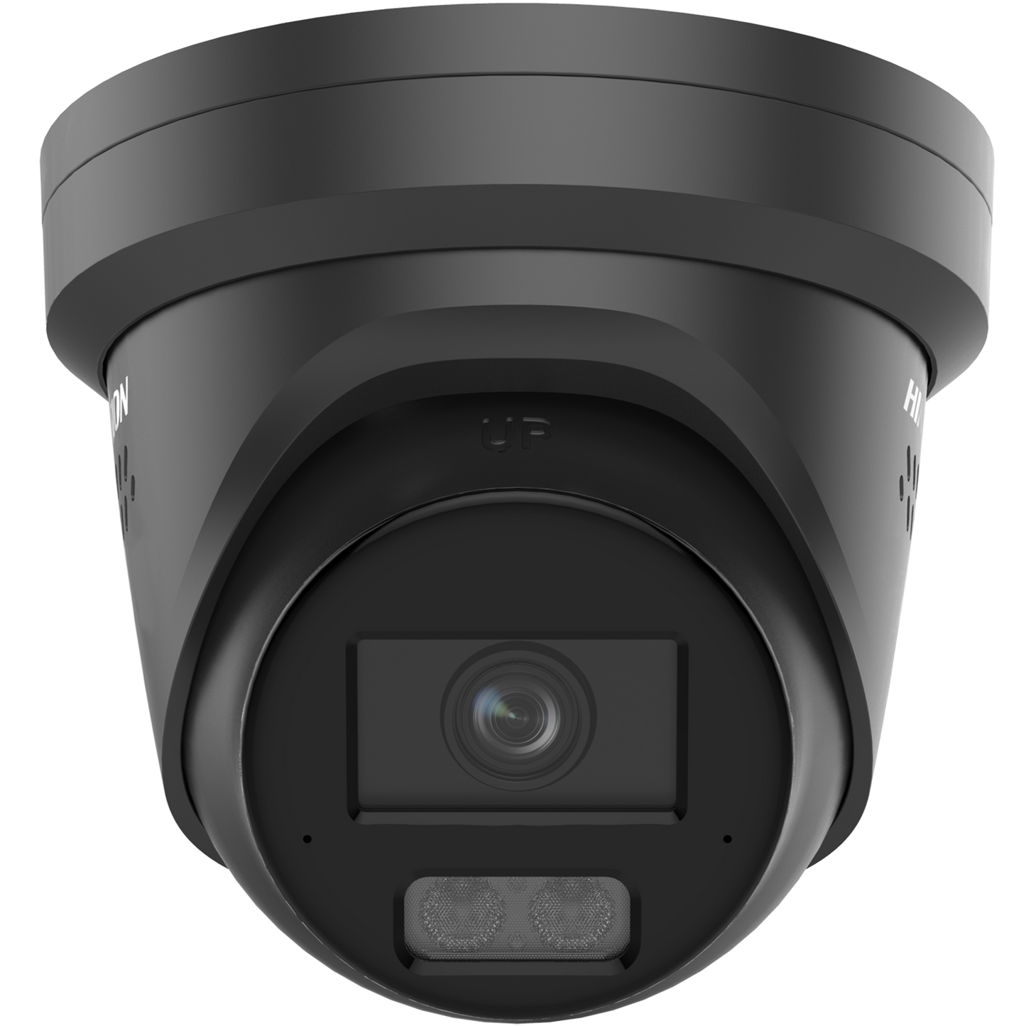 Hikvision ColorVu 8MP turret, 2.8mm lens, 30m hybrid-light, 130dB WDR, array microphone, strobe-light & siren, 12VDC/POE