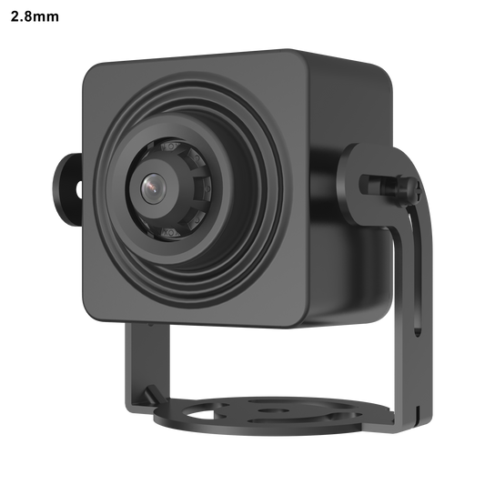Hikvision 2MP pinhole  3.7mm lens   120dB WDR  1 audio I/O  12VDC ONLY
