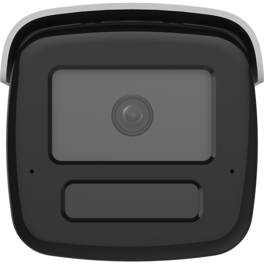 Hikvision AcuSense 4MP bullet 4mm lens 60m IR 120dB WDR F1.0 lens arrayed microphones built-in strobe-light & siren 12VDC/POE