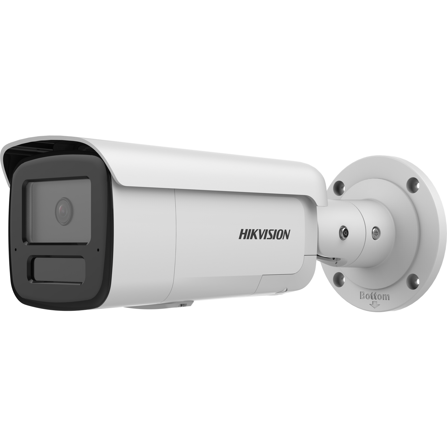Hikvision AcuSense 4MP bullet 4mm lens 60m IR 120dB WDR F1.0 lens arrayed microphones built-in strobe-light & siren 12VDC/POE
