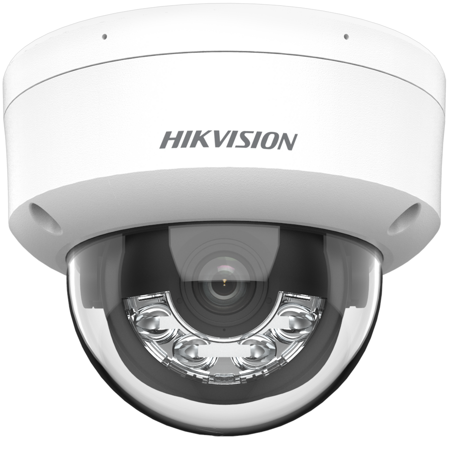 Hikvision AcuSense 4MP dome 2.8mm lens  40m hybrid-light 120dB WDR alarm & audio I/O 12VDC/POE