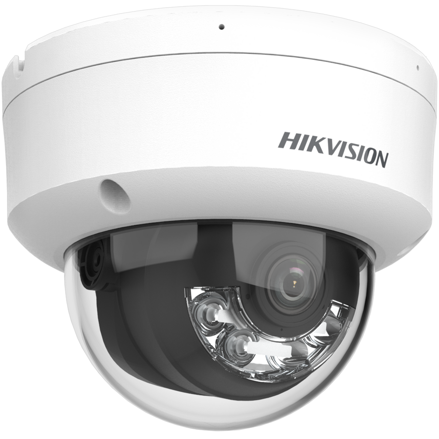 Hikvision AcuSense 4MP dome 2.8mm lens  40m hybrid-light 120dB WDR alarm & audio I/O 12VDC/POE