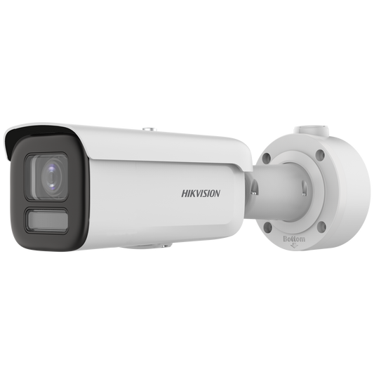 Hikvision AcuSense 4MP bullet 2.7-13.5mm lens 60m IR 120dB WDR alarm I/O 12VDC/POE