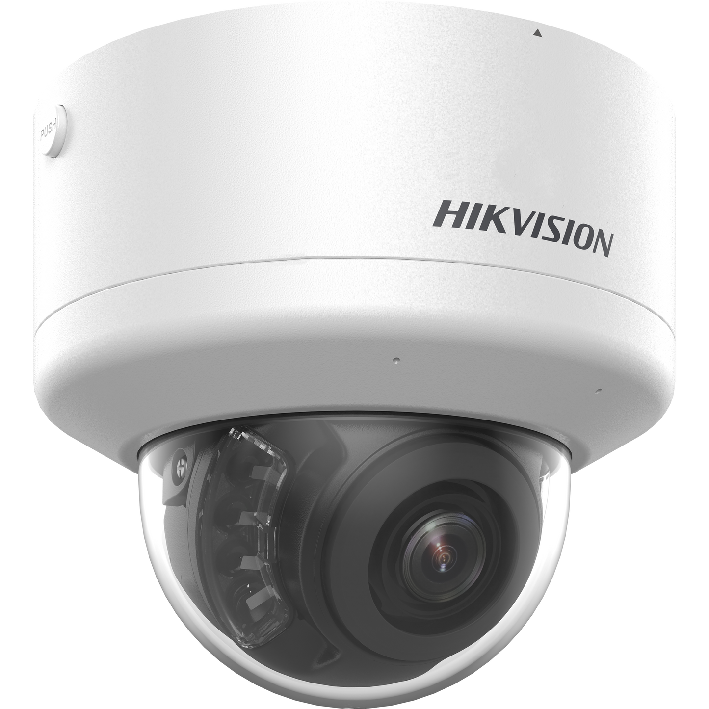 Hikvision AcuSense 4MP dome 2.7-13.5mm lens 40m IR 120dB WDR alarm I/O 12VDC/POE