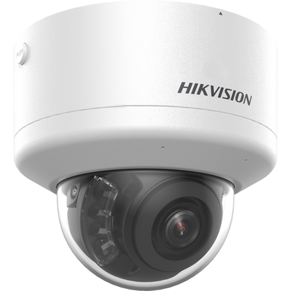 Hikvision AcuSense 4MP dome 2.7-13.5mm lens 40m IR 120dB WDR alarm I/O 12VDC/POE