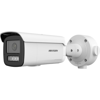 Hikvision AcuSense 4MP bullet  60m IR 120dB WDR strobe & siren 12VDC/POE