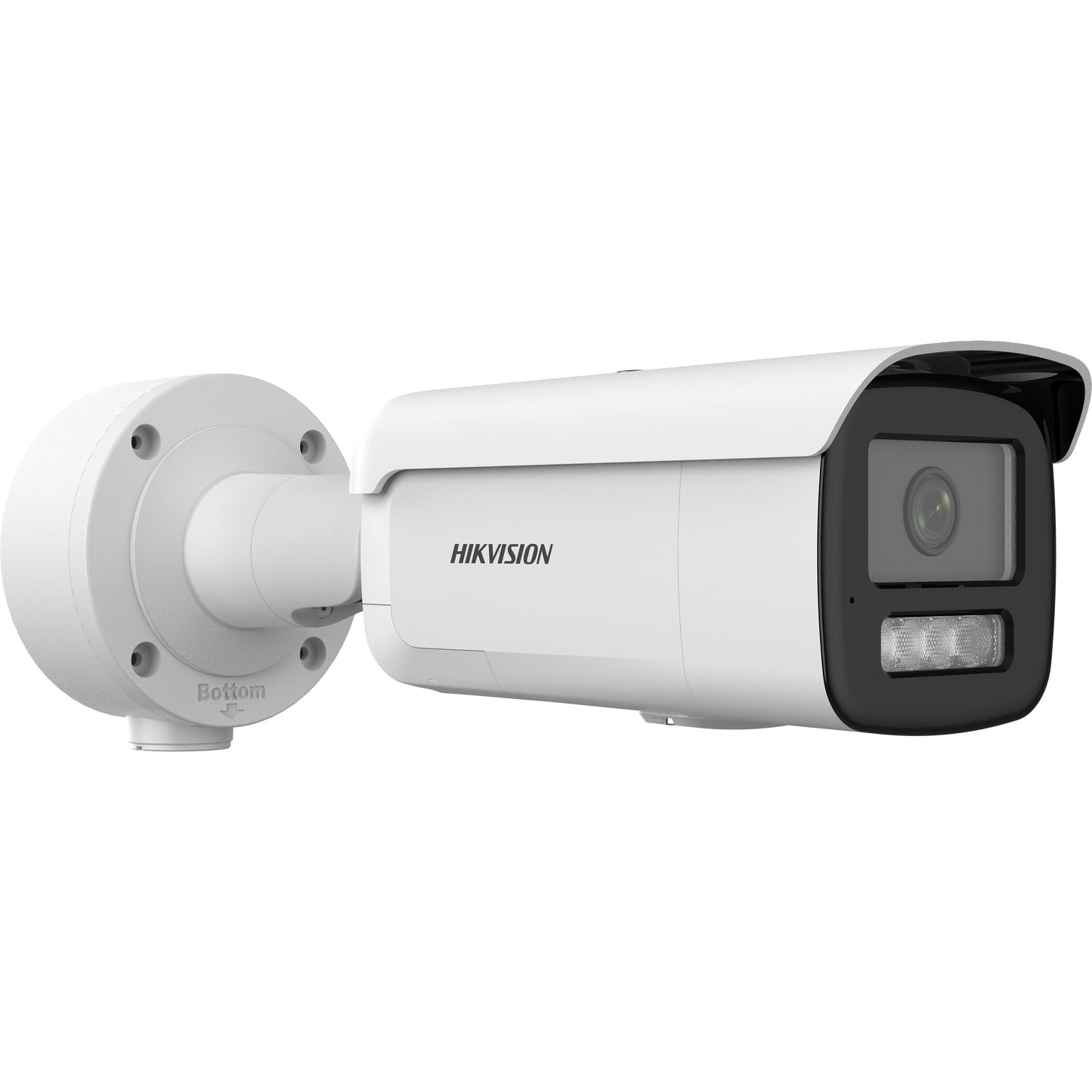 Hikvision AcuSense 4MP bullet  60m IR 120dB WDR strobe & siren 12VDC/POE