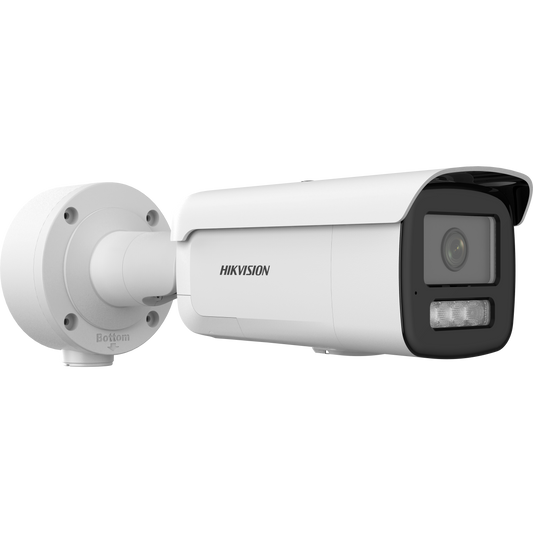 Hikvision AcuSense 4MP bullet  60m IR 120dB WDR strobe & siren 12VDC/POE