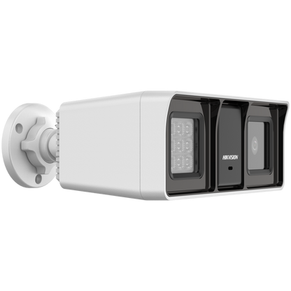 Hikvision Turbo HD 2MP bullet  2.8mm lens 60m hybrid IR/white light microphone 12VDC