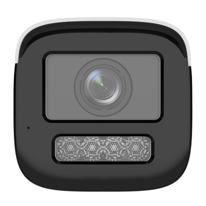 Hikvision Turbo HD 5MP bullet, 2.7-13.5mm lens, 60m hybrid-light, strobe-light & siren, two-way audio, 12VDC