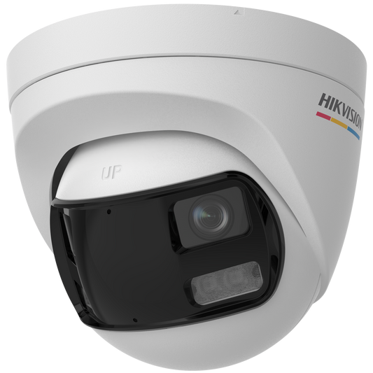 Hikvision ColorVu 3K panoramic dome, 40m hybrid-light, microphone, 12VDC **Requires HQHI/XT DVR**