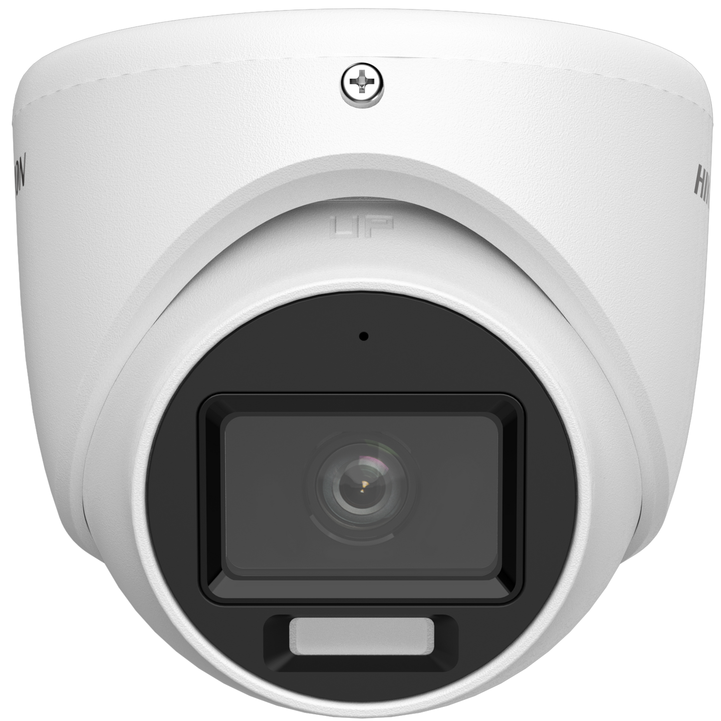 Hikvision Turbo HD 2MP hybrid light metal turret 2.8mm lens 20m IR/20m white light  microphone  12VDC