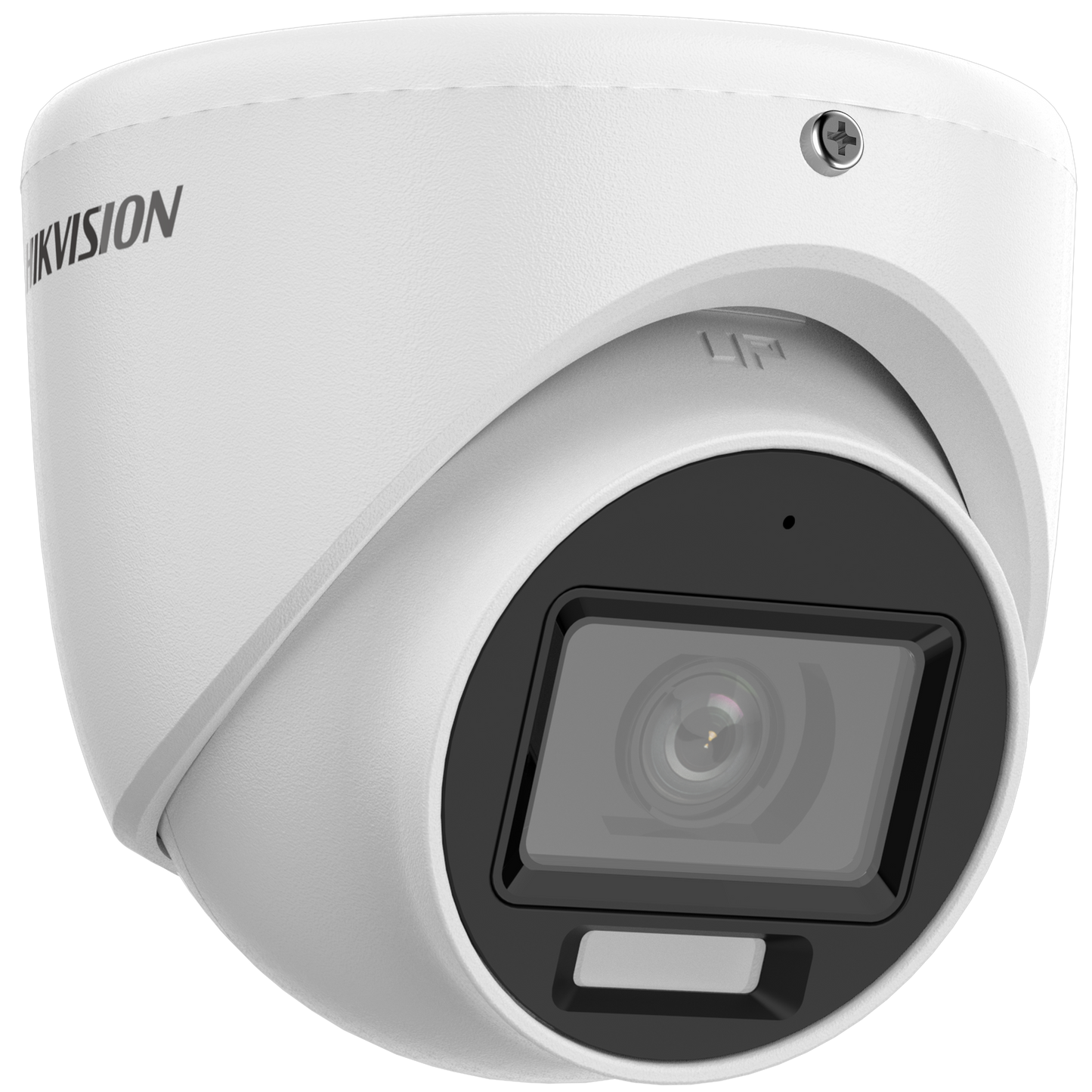 Hikvision Turbo HD 2MP hybrid light metal turret 2.8mm lens 20m IR/20m white light  microphone  12VDC
