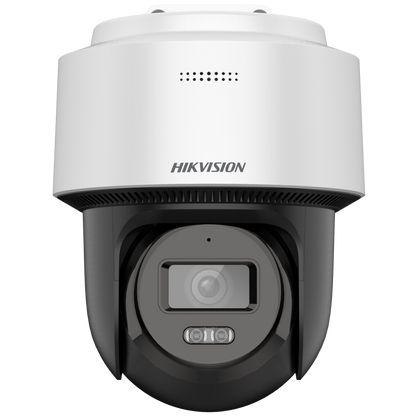 Hikvision 4MP 2.8mm PT camera 30m hybrid-light auto-track lite microphone+speaker motion 2.0 VCA 12VDC/POE