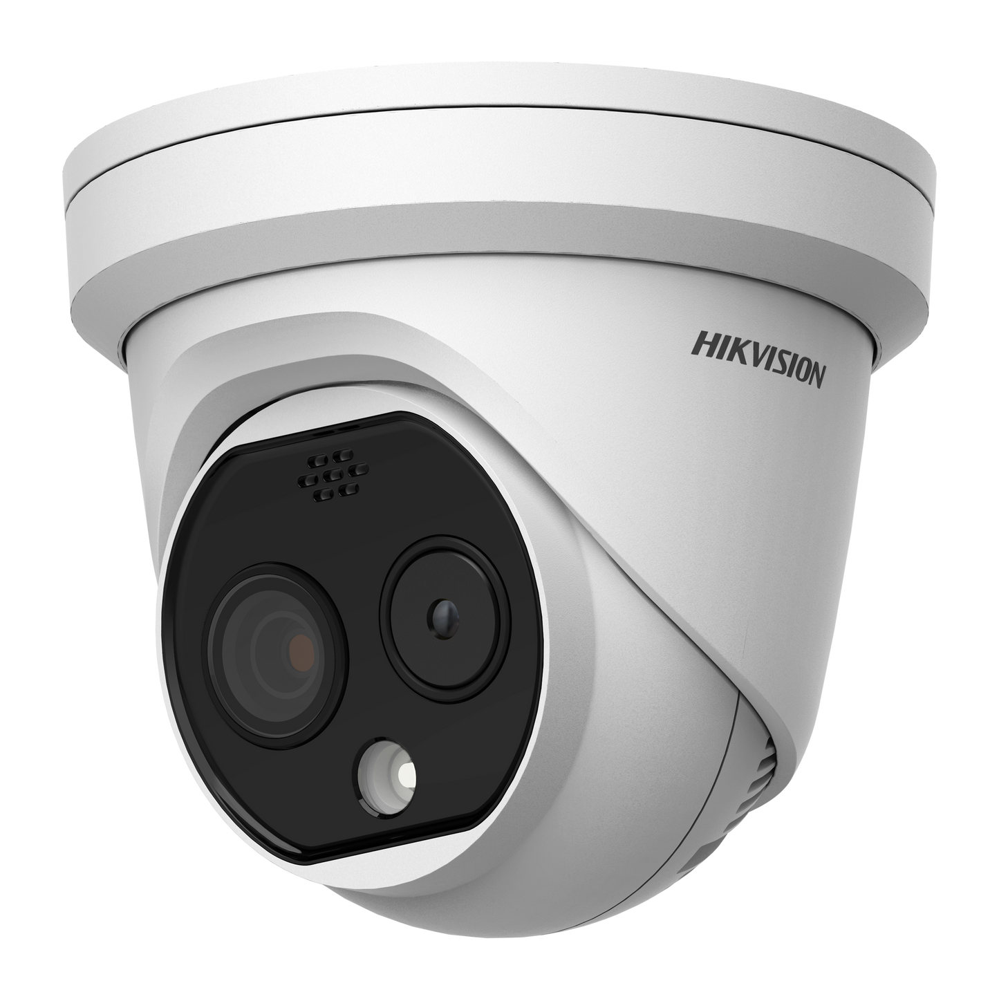 Hikvision Heatpro Bi-spectrum Dome 3mm thermal lens 4mm optical lens 15m IR 12VDC/POE