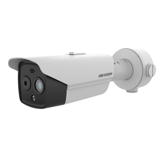 Hikvision Heatpro Bi-spectrum Bullet 3mm thermal lens  4mm optical lens  up to 30m IR  Fire detection VCA  12VDC/24VAC/POE