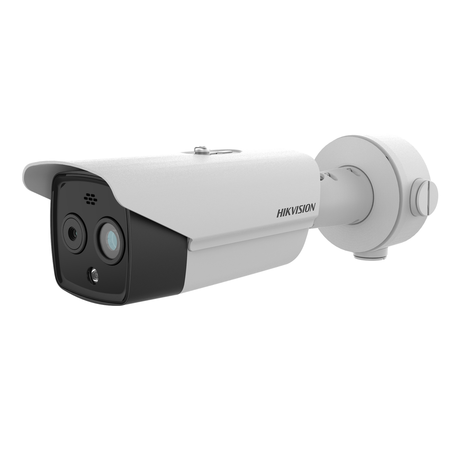 Hikvision Bi-spectrum thermal bullet 7mm thermal + 4MP 4mm optical 30m IR Fire detection VCA  12VDC/24VAC/POE