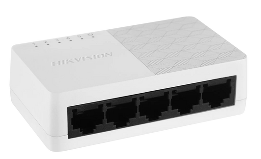 Hikvision 5 port Gigabit switch plastic casing