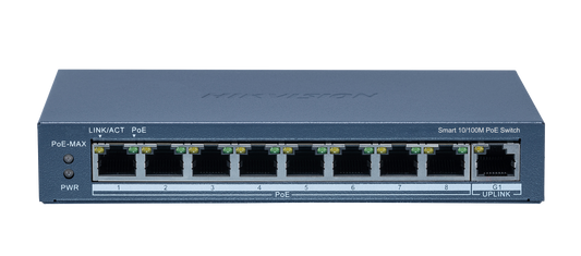 Hikvision 8-Port Smart POE Switch
