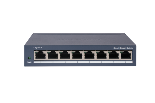 Hikvision 8 port Gigabit switch metal casing