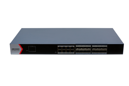Hikvision 24-port aggregation switch 8x gigabit RJ45 16x SFP ports